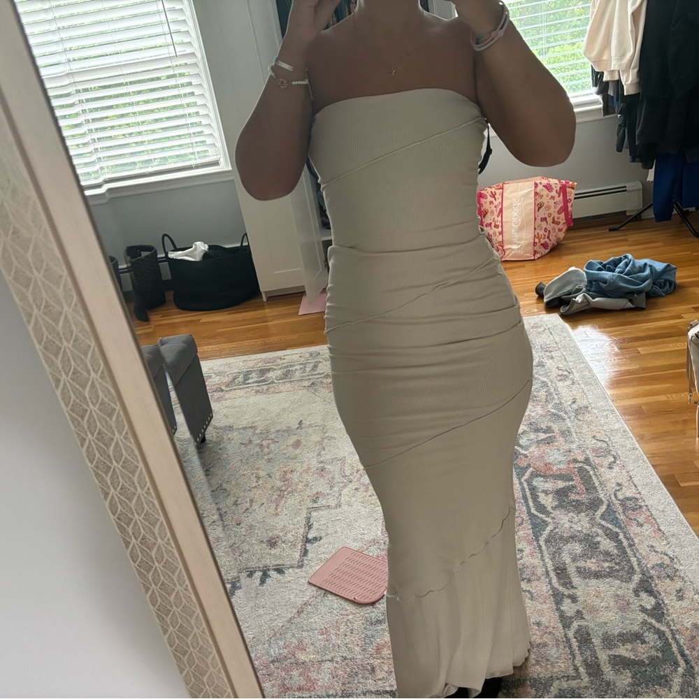 White Fox Maxi dress
